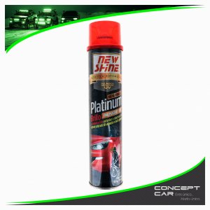 NEW SHINE ABRILLANTADOR PLATINUM LLANTA TABLERO PIEL VINIL