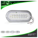Blanco 14 led ovalado