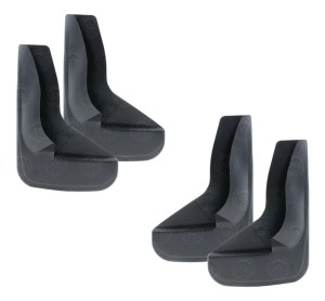 KIT 4 LODERAS PANTALETAS PLASTICO RIGIDO AUTO