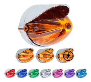 PLAFON LED LASER GEL ZEPELIN PUNTA LARGA PESTAÑA CROMO 12-24V