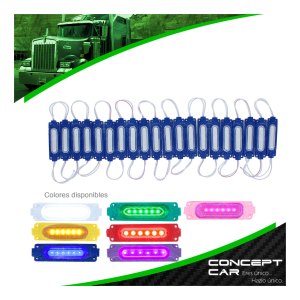 20 MODULOS 6 LED COB PLASMA ENCAPSULADO MULTIUSOS COLORES