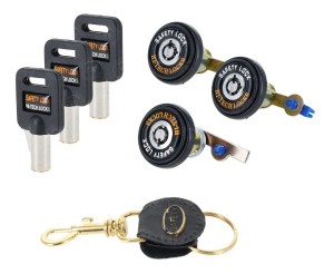 3 CHAPAS DE SEGURIDAD PARA PUERTAS TIPO BANCARIAS AUTO