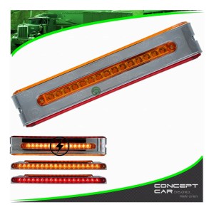 PLAFON TRIPLE 51 LED SECUENCIAL BICOLOR DIRECCIONAL GRANDE