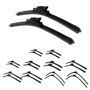 PAR PLUMAS LIMPIA PARABRISAS BANANA ADAPTADOR UNIVERSAL