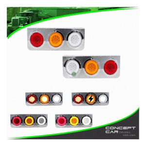 PAR PLAFONERA PORTA PLAFONES CROMO 14 LED REDONDO ARO PLASMA