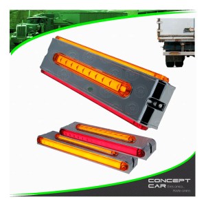 PLAFON TRIPLE LED GEL SECUENCIAL BICOLOR DIRECCIONAL MEDIANO